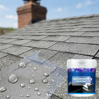 Mivoza Deutschland waterproof sealant applied to wall corner, providing a durable, weatherproof bond for roofs and facades.