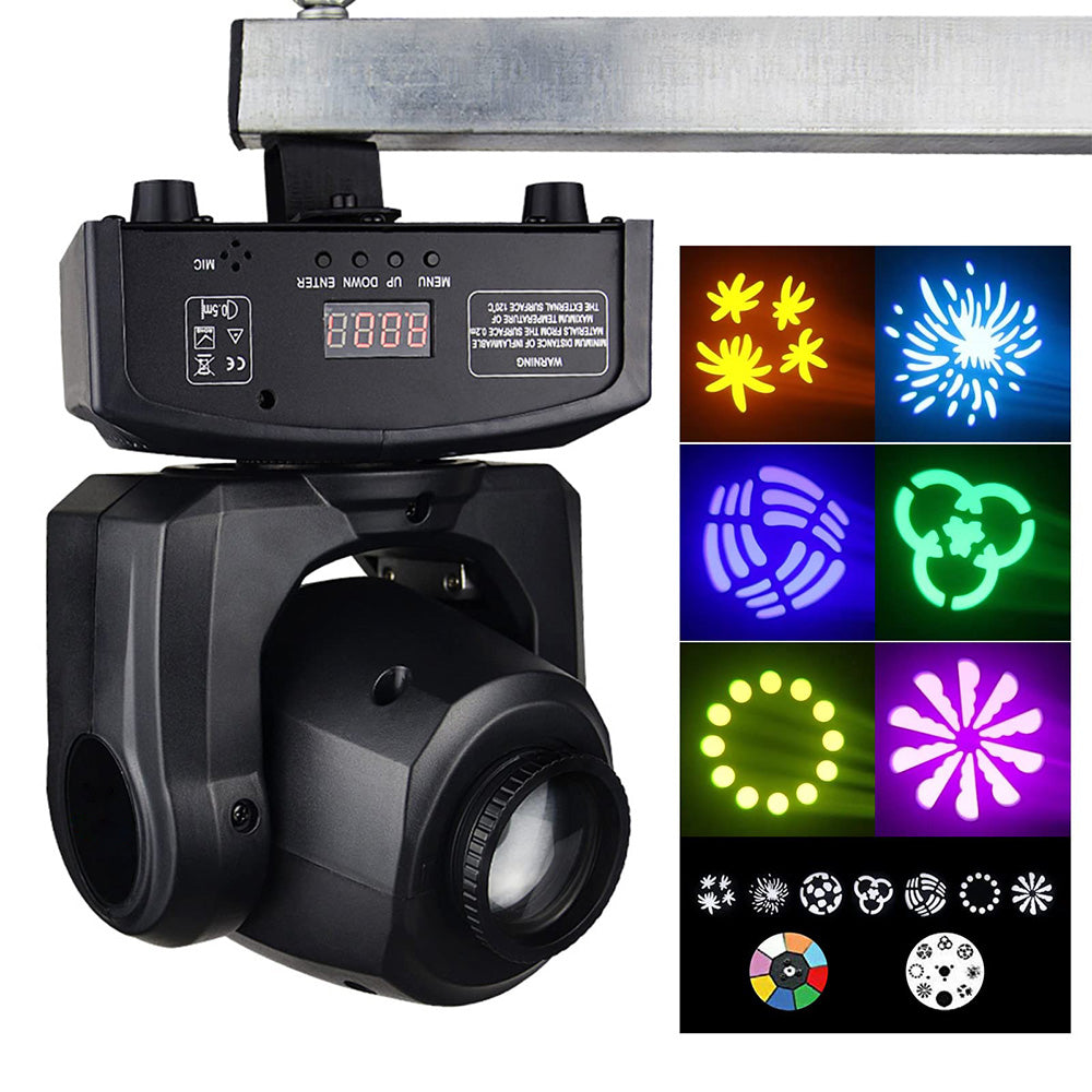 Belro moving head lights designed for men, featuring adjustable lighting and modern style suitable for clothing or fashion displays