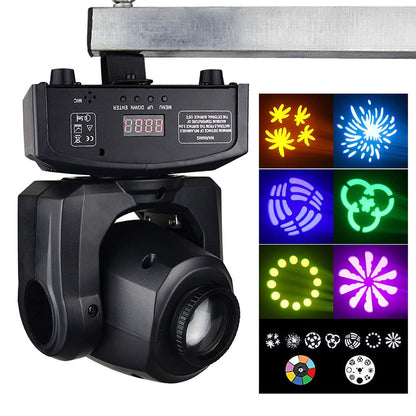 Belro moving head lights designed for men, featuring adjustable lighting and modern style suitable for clothing or fashion displays