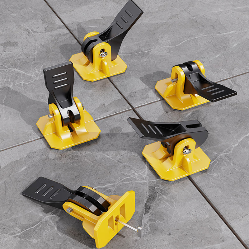 Belro tile levelling system tools and hardware for precise tile installation and leveling in construction projects.