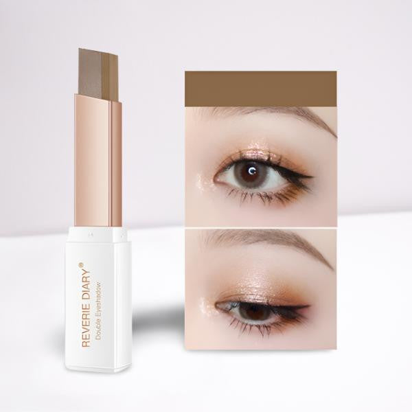 Belro eye shadow stick in a sleek black tube, showcasing a shimmering eyeshadow shade ready for eye makeup application.