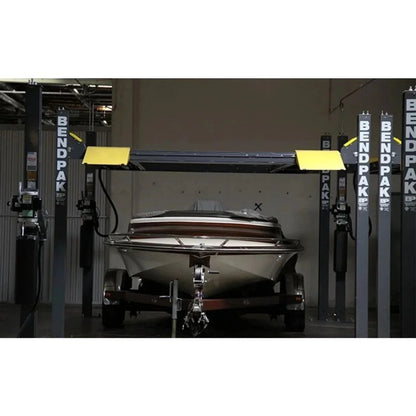 Casavibeo BendPak HD-7500BLX 7,500 lb vehicle and boat storage lift with 82-inch rise, sturdy steel construction, and hydraulic system