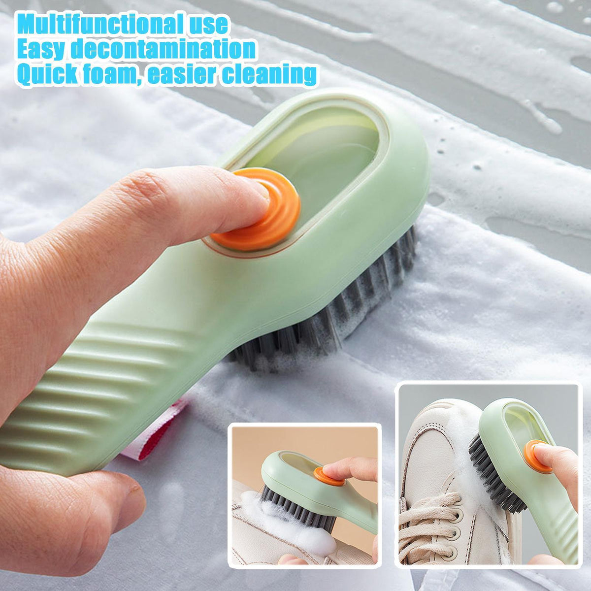 Belro 2-set shoe cleaning brushes for footwear care, featuring durable bristles for effective cleaning of shoes and sneakers.