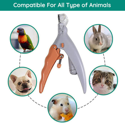 Belro dog nail clipper with quick sensors, featuring ergonomic design and safety guard for gentle grooming of pet's nails.