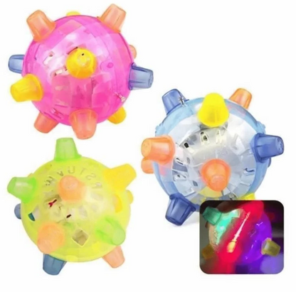 Belro jumping activation ball for dogs, colorful pet toy designed to entertain and engage active dogs during playtime.