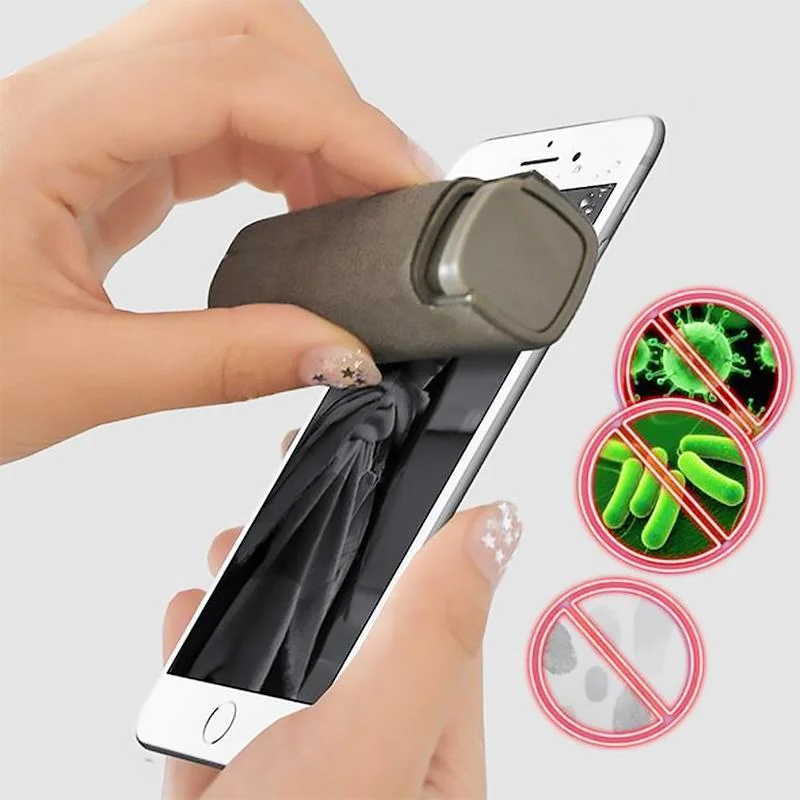Belro 3-in-1 screen cleaner spray for electronics, featuring a touchscreen mist cleaner with a spray nozzle and cleaning cloth.