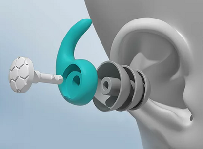 Belro noise cancelling silicone earplugs for sleeping, soft and comfortable ear protection for restful sleep, health and beauty product