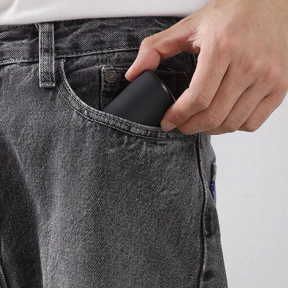 Belro pocket size washable electric razor for personal grooming, compact and portable personal care appliance.