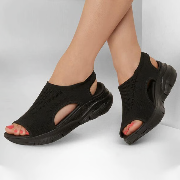 Belro washable slingback orthopedic sport slide sandals with cushioned footbed and adjustable straps for comfortable support.