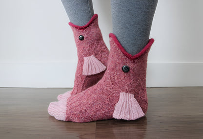 Belro 3D knitted crocodile socks featuring detailed crocodile design, colorful, comfortable clothing sock for casual wear