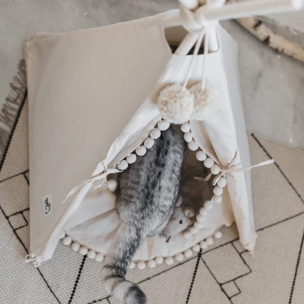 Belro Bohemian Pet TeePee T-shirt featuring a colorful, bohemian-inspired design for pets, made from comfortable fabric.