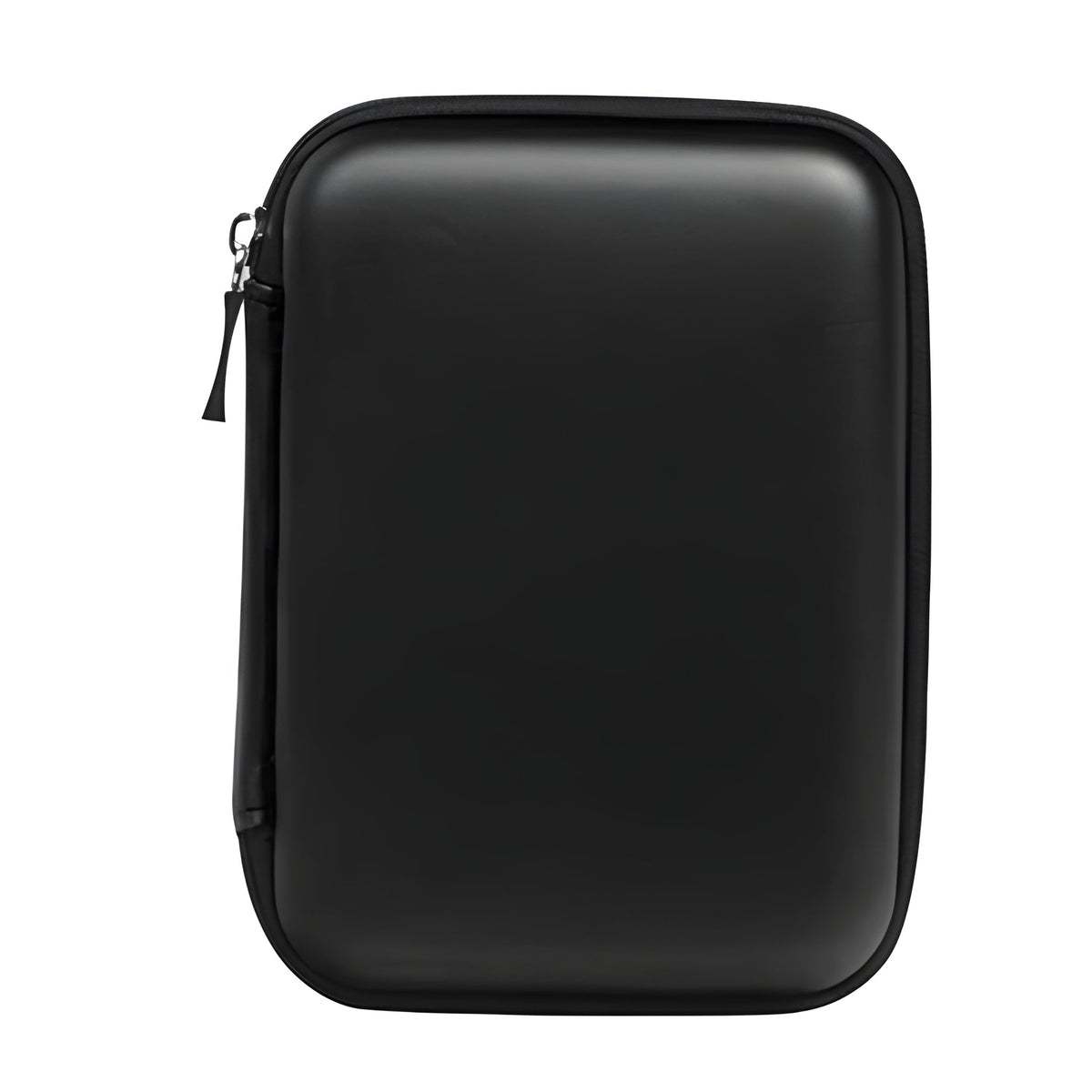 Belro external USB hard drive storage bag for electronics and computer storage, black protective case with zipper and compact design.