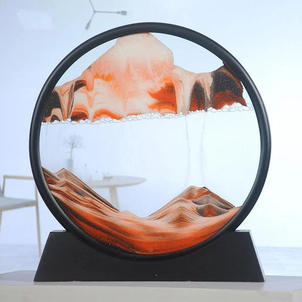 Belro Deep Sand Art decoration with layered colorful sand in a glass container for home and garden decor.