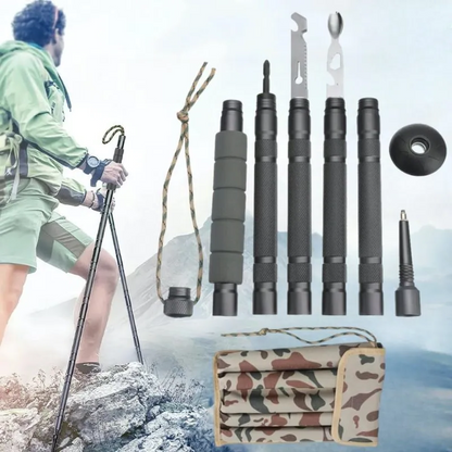 Belro Survival System walking stick with ergonomic handle and sturdy design for health and mobility support.