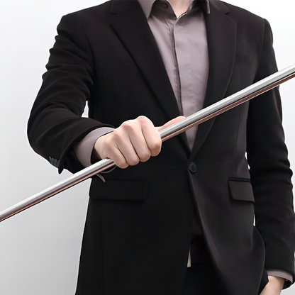 Belro Pocket Staff Magic Telescopic Stick extended, compact portable magic wand or self-defense tool on a white background.