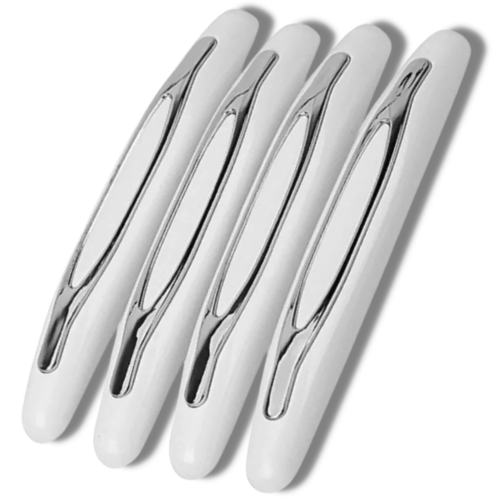 Belro 4-pack car door protection strips designed for baby and kids car doors, preventing scratches and dents.