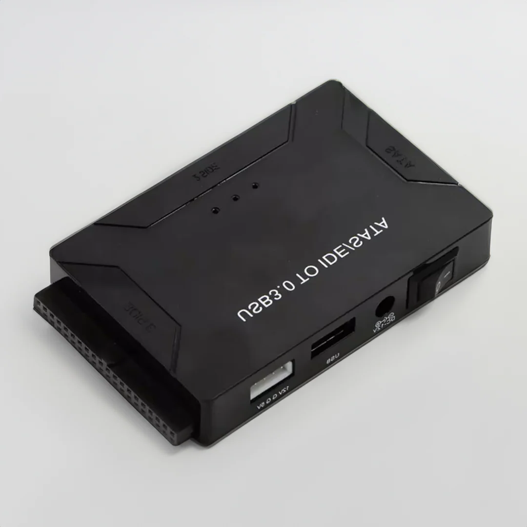 Belro Ultra Recovery Converter for electronics, shows ports and digital display on a compact, modern device.
