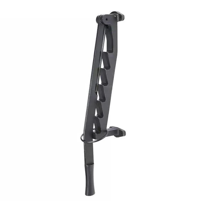Belro hanging carbon steel firewood chopping machine, portable wall-mounted wood splitter with handle and splitting blade.