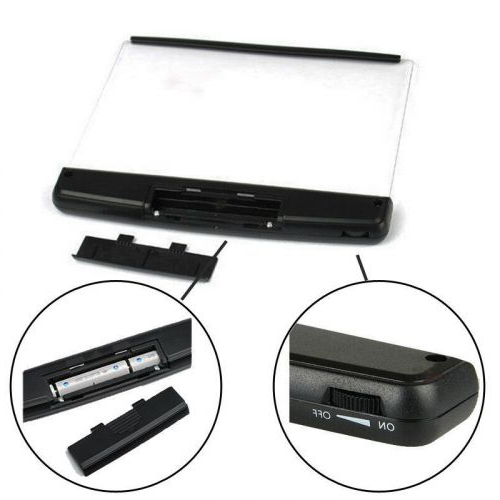 Bright Eyes Book LED Light by Belro, compact portable reading light with adjustable brightness for office and stationery use.