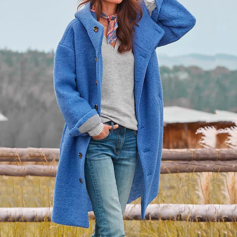 Belro women's warm winter coat in a stylish design, featuring a cozy, insulated outer layer perfect for cold weather.