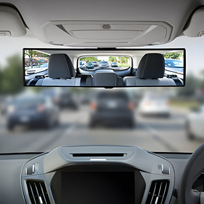 Belro No Blind Spot Rear View Mirror, electronic monitor with reflective surface for enhanced visibility in a sleek design
