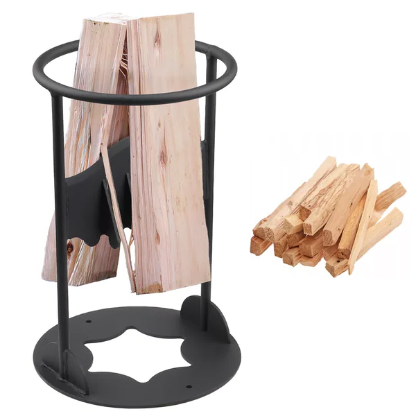 Belro Kindling Cracker firewood splitter tool with metal handle and splitting wedge for easy firewood splitting.