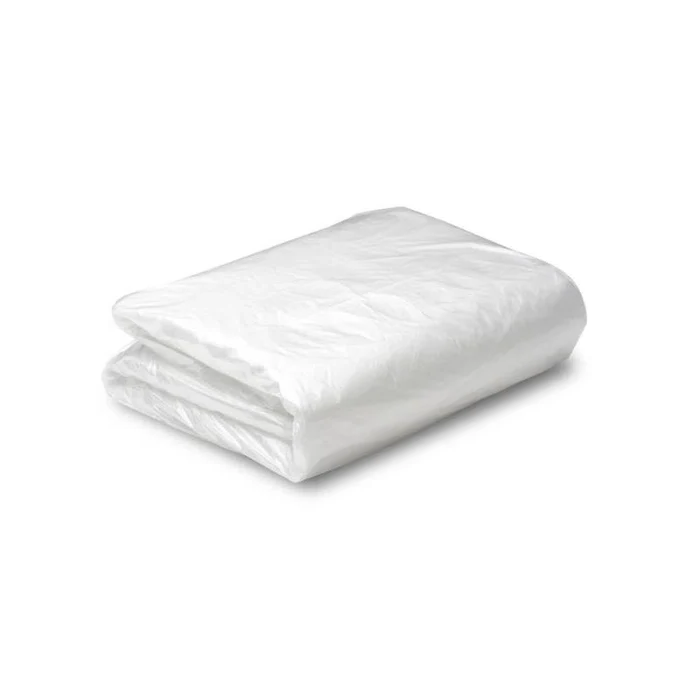 Disposable foot spa liners for baby and kids diapering by Belro, showing clean, clear liners ready for use.