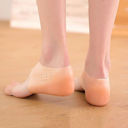 Belro invisible height increase insoles for comfort and discreet lift, shown inside a shoe for a natural, undetectable fit.