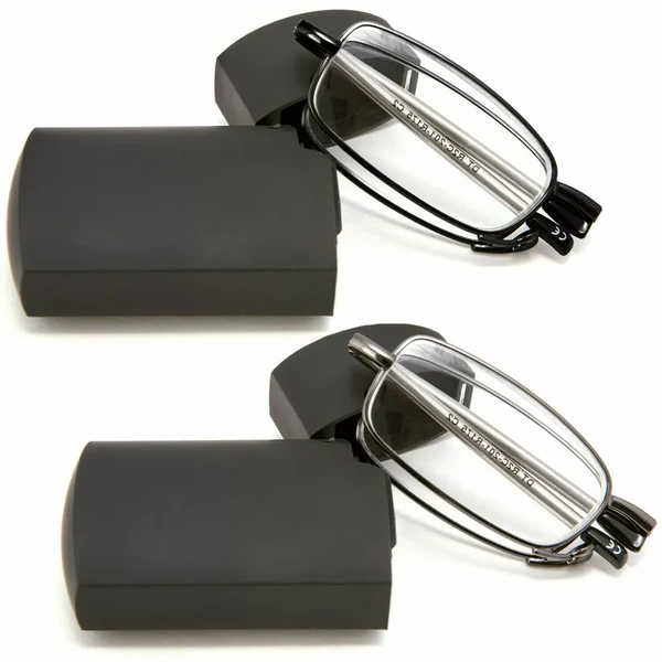 Belro folding reading glasses with portable case, compact and lightweight for easy carrying and convenient use.
