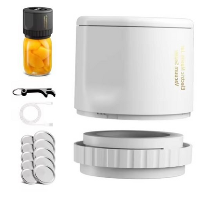 Belro electric mason jar vacuum sealer kit with cordless design for easy food preservation and efficient sealing of mason jars.