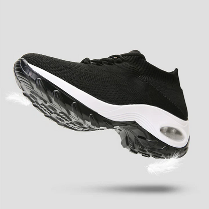 Belro women’s orthopedic shoes with air cushion support offering comfort and stability, featuring supportive sole and stylish design