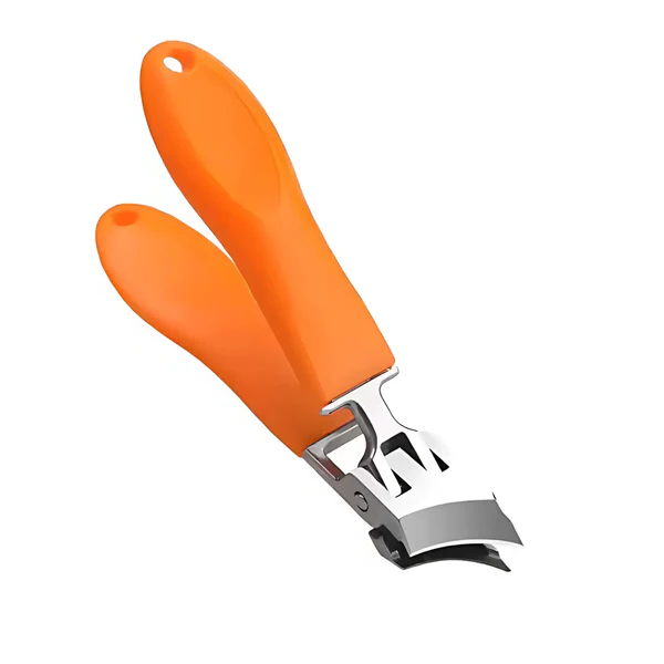 Belro wide jaw nail clipper with anti-splash design, durable stainless steel nail tool for precise trimming in health and beauty care