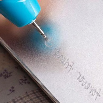 Belro cordless DIY engraving pen for tools and hardware, with a sleek design and ergonomic grip for precision engraving.
