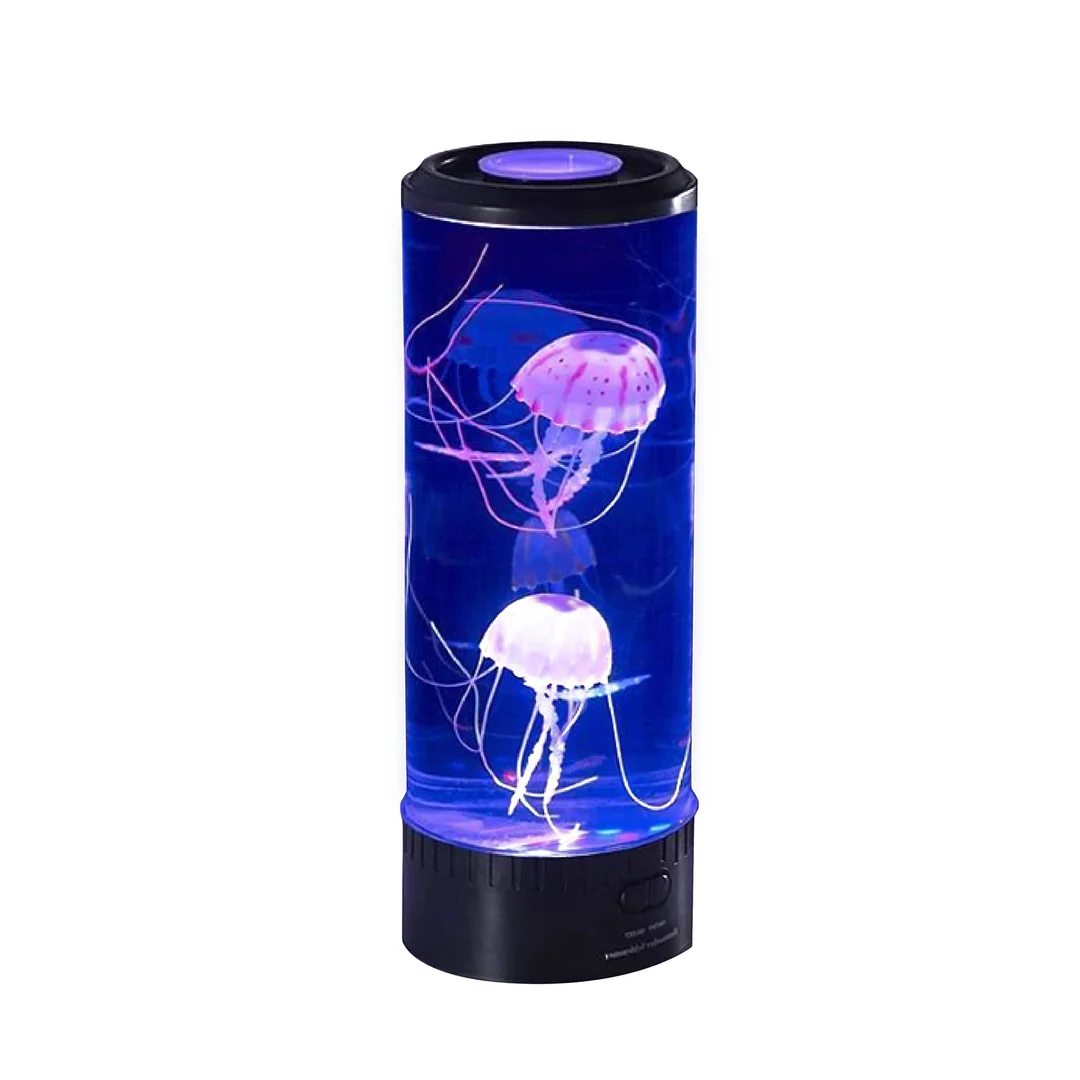 Belro Jellyfish LED Lamp and Aquarium for home and outdoor decor, featuring a vibrant, glowing jellyfish display.