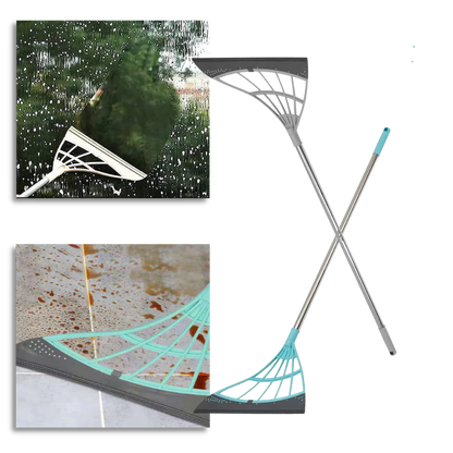 Belro telescopic rubber sweeper tool for cleaning, featuring a extendable handle and durable rubber head for versatile use.