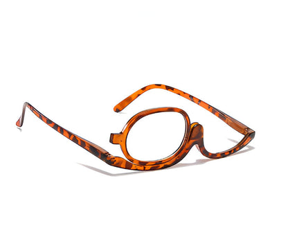 Belro makeup reading glasses with clear lenses, stylish frames, designed for beauty and makeup application.