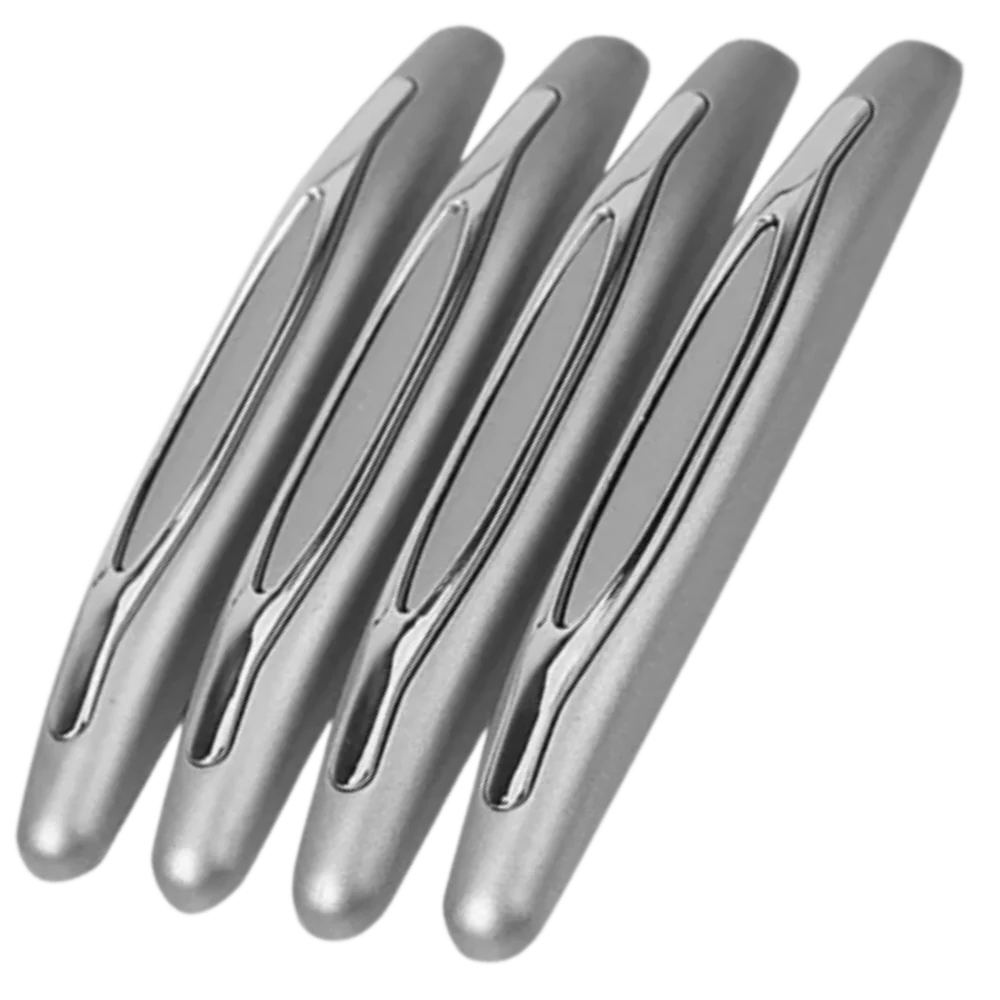 Belro 4-pack car door protection strips for baby and kids, soft bumper guards installed on car door edges to prevent damage.