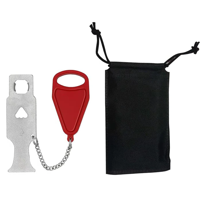 Belro portable door lock for smart home security, compact electronic lock suitable for added door security.
