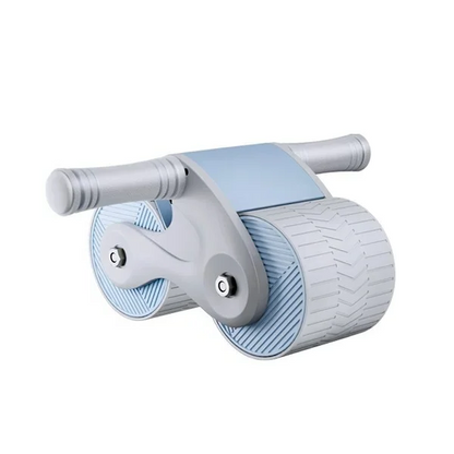 Belro men's abdominal exercise roller used for core workouts, featuring a compact design with handles for stability and ease of use.