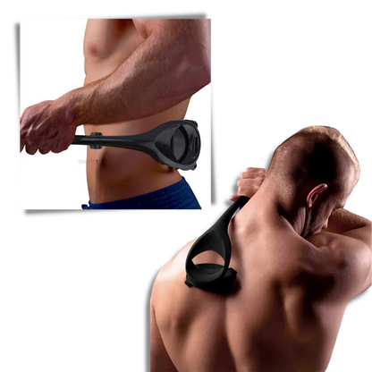 Belro Back & Body Shaver for health and beauty, featuring a sleek handle and precision blades for easy body hair removal.