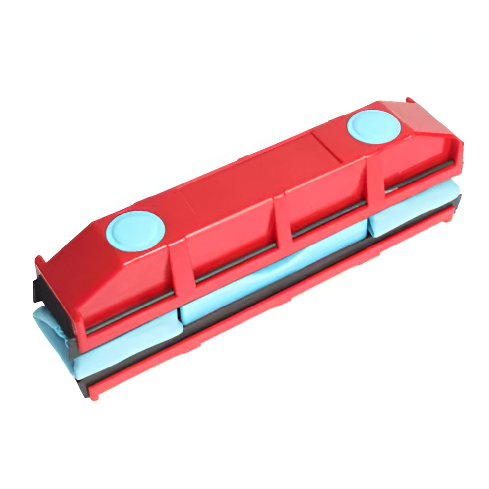 Belro magnetic window cleaner tool with double-sided design for easy, streak-free cleaning of glass windows.