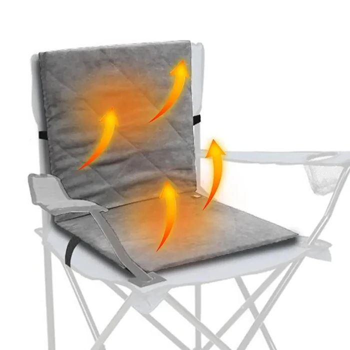 Belro foldable heated seat cushion with 3-level temperature control, designed for pain relief and comfort during use.