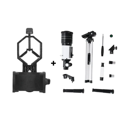 Belro professional astronomical telescope with tripod, designed for moon-watching, featuring 150x zoom for detailed lunar views.