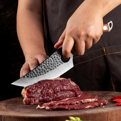 Belro Japanese kitchen knife with sharp stainless steel blade and ergonomic handle for precise slicing in home and dining kitchens.