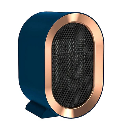 Belro small energy-efficient portable electric space heater for home, showcasing compact design and user-friendly controls.