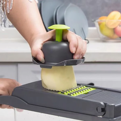 Belro multifunctional vegetable cutter with stainless steel blades and ergonomic handle, ideal for efficient kitchen prep.
