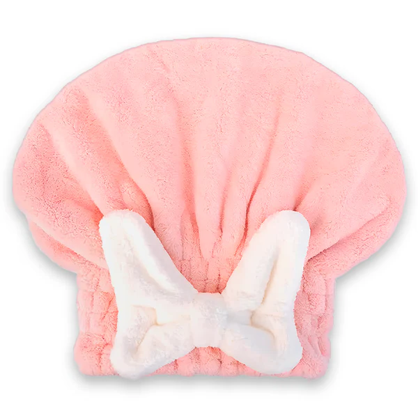 Belro super absorbent hair towel wrap in soft fabric, designed for quick hair drying and gentle hair care.