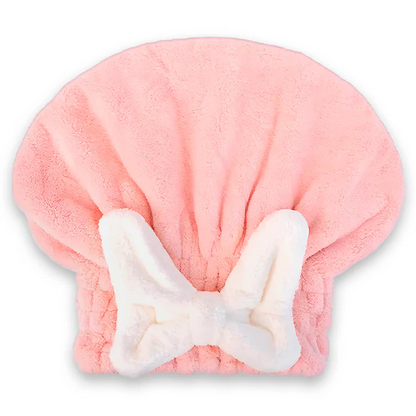 Belro super absorbent hair towel wrap in soft fabric, designed for quick hair drying and gentle hair care.