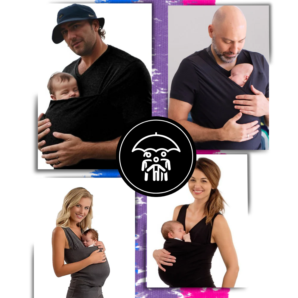 Belro ergonomic fashionable kangaroo T-shirt featuring a comfortable fit and stylish design, shown on a model.