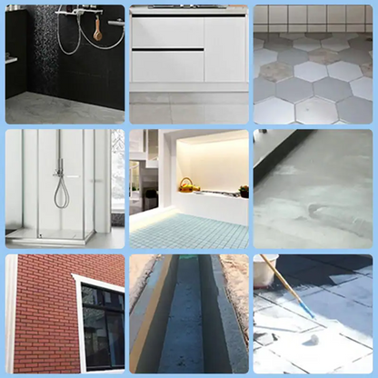 Belro 300g transparent waterproof adhesive sealant for exterior walls, bathroom floors, cracks, and mold proofing.
